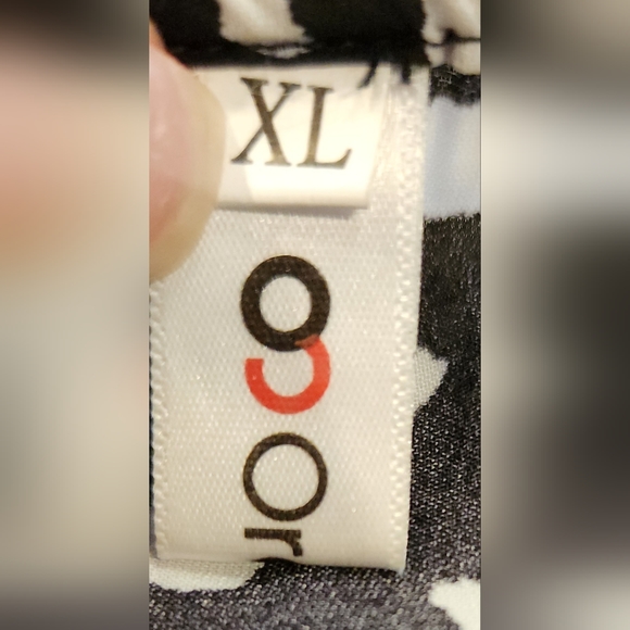 Black and White Maxi Slip On Dress - Picture 7 of 7